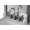 Kingston Brass FSC8928SVL Widespread Bathroom Faucet with Brass Pop-Up, Brushed Nickel FSC8928SVL - alternate 4